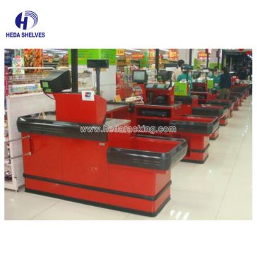 Mostrador de caja moderno